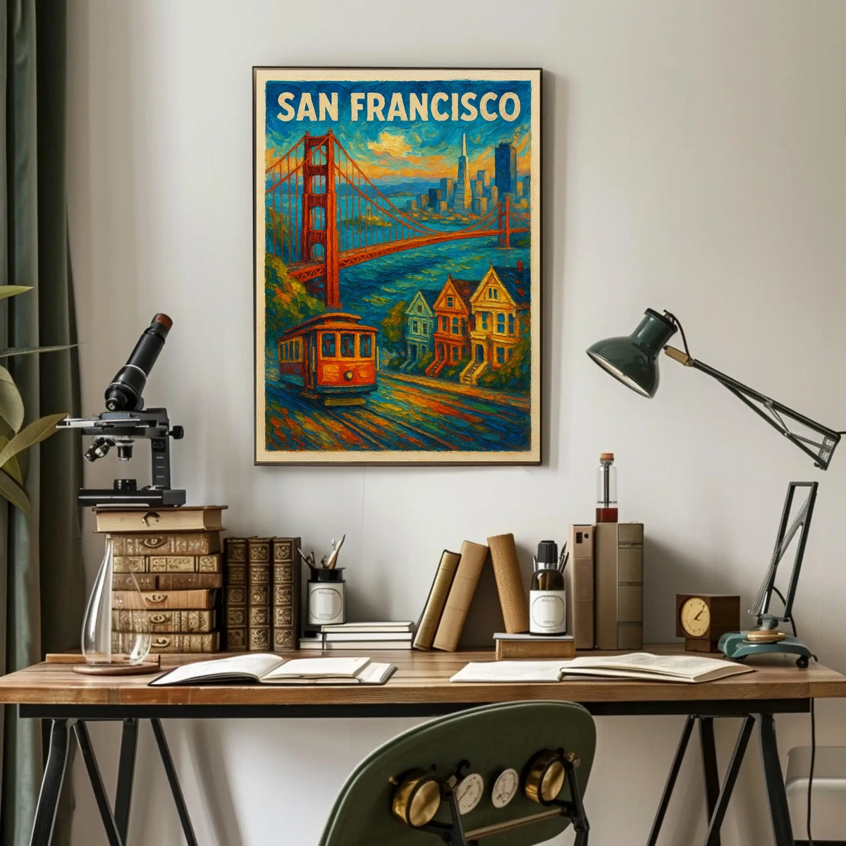 Vibrant San Francisco Poster