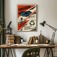 Oregon Highlights And Achievements Poster