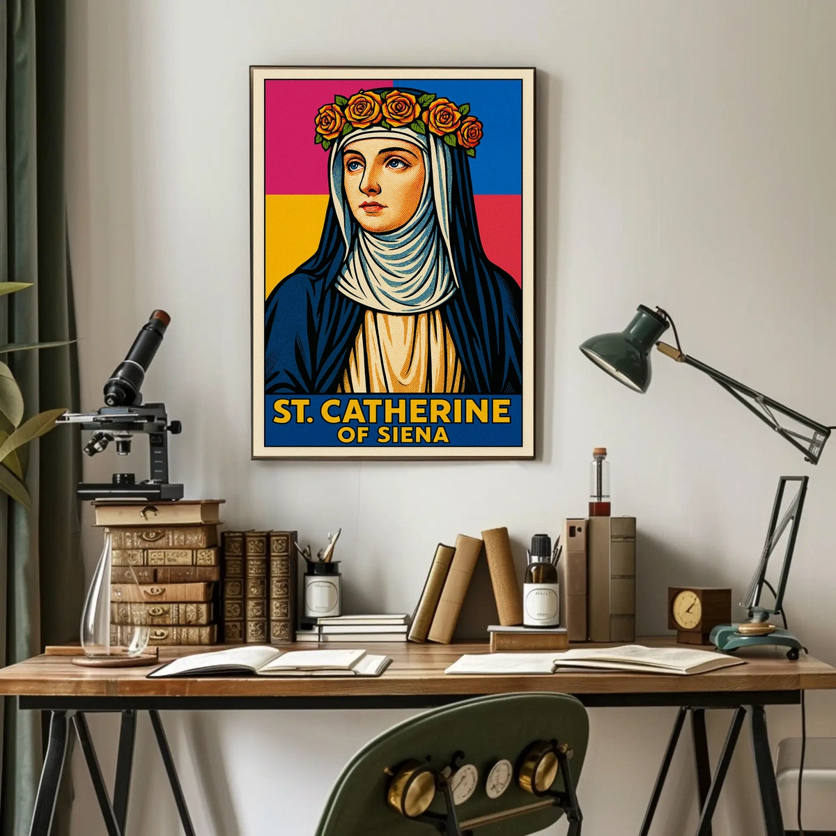 St. Catherine Of Siena Poster