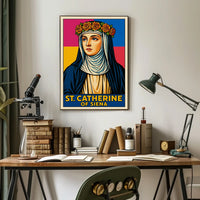 St. Catherine Of Siena Poster