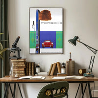 Porsche Winter Sports Elegance Poster