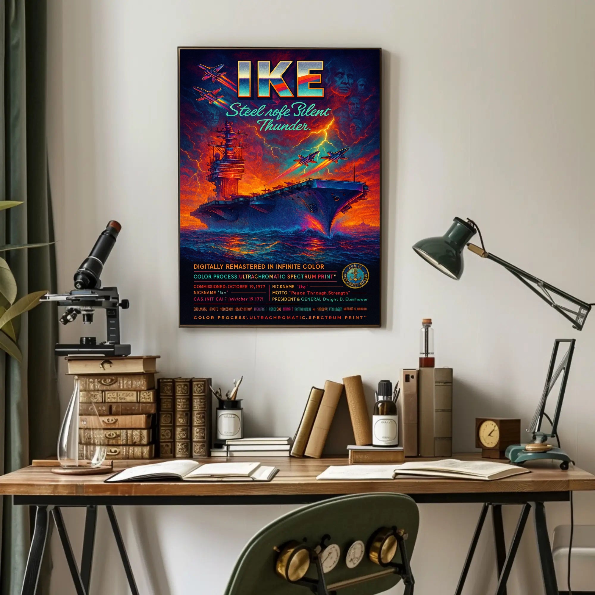 Dwight D. Eisenhower – "Ike" Poster PosterGoat