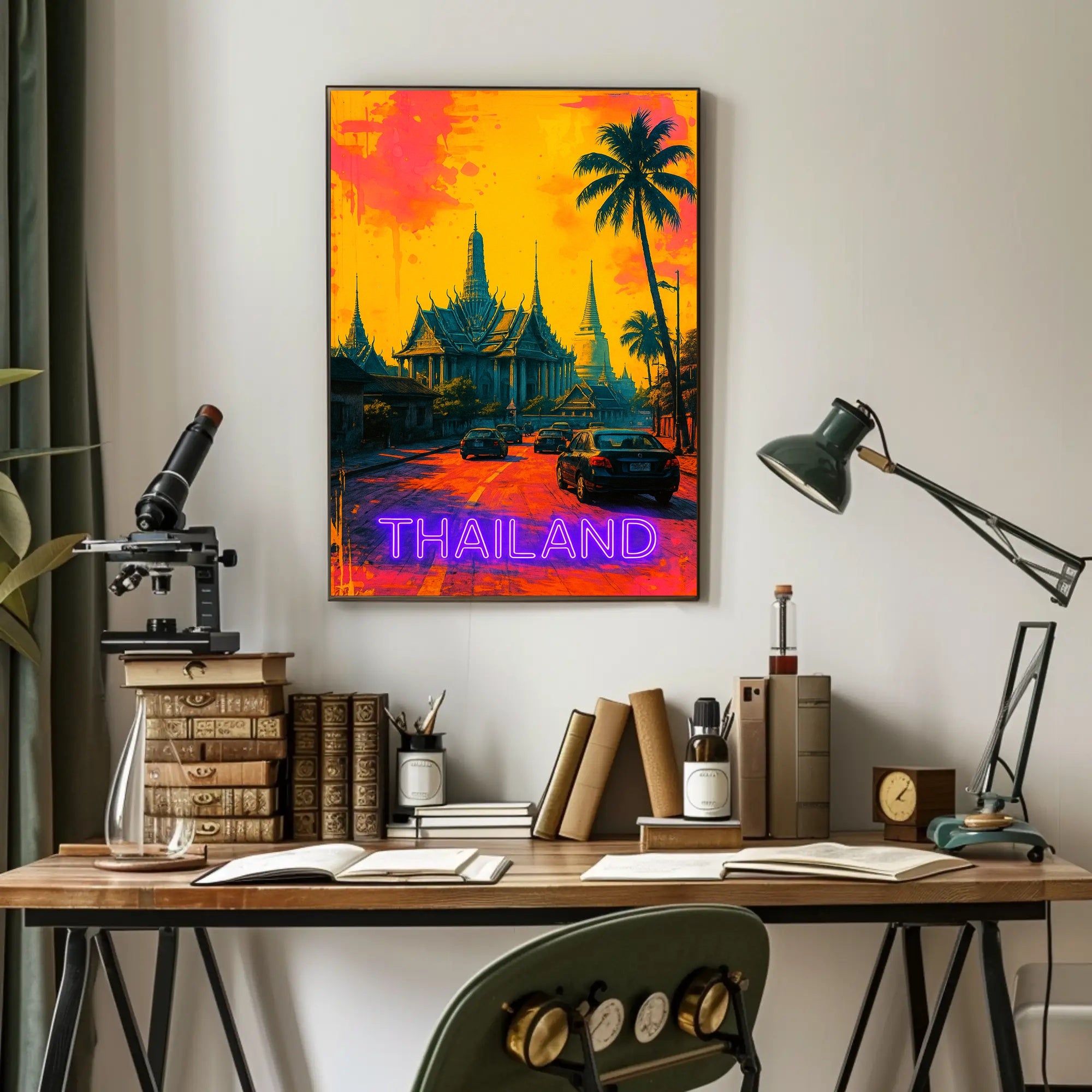 Vibrant Thailand Poster PosterGoat