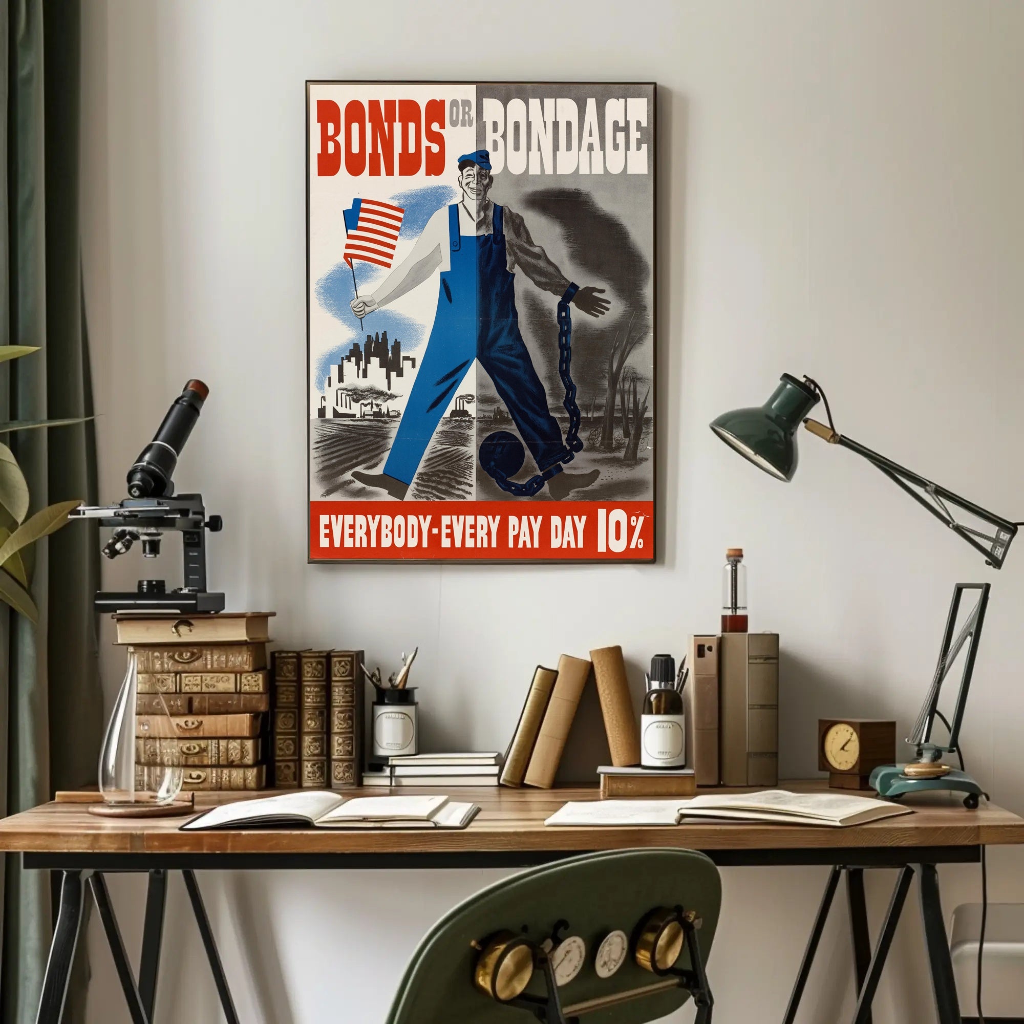 Bonds or Bondage Poster PosterGoat