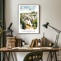 Scenic View of Alberobello Poster PosterGoat