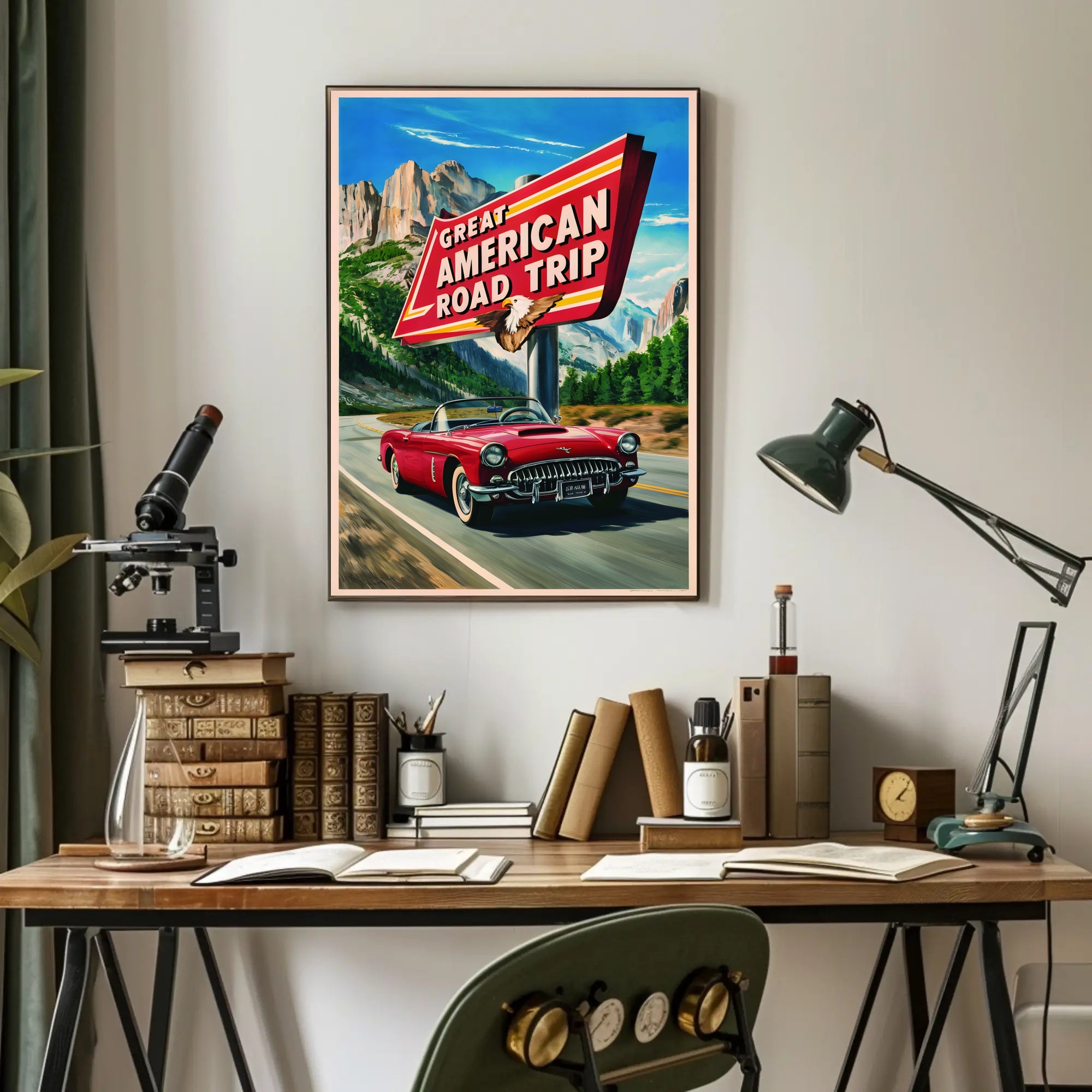 Great American Road Trip Poster