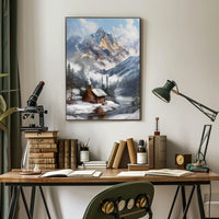 Vintage Art Deco Cityscape Poster