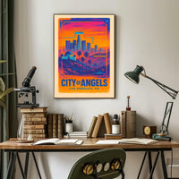 City of Angels Los Angeles, CA Poster