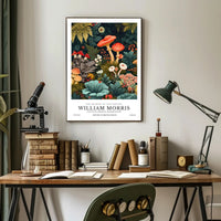 William Morris Cotton Prints Exhibition Poster
