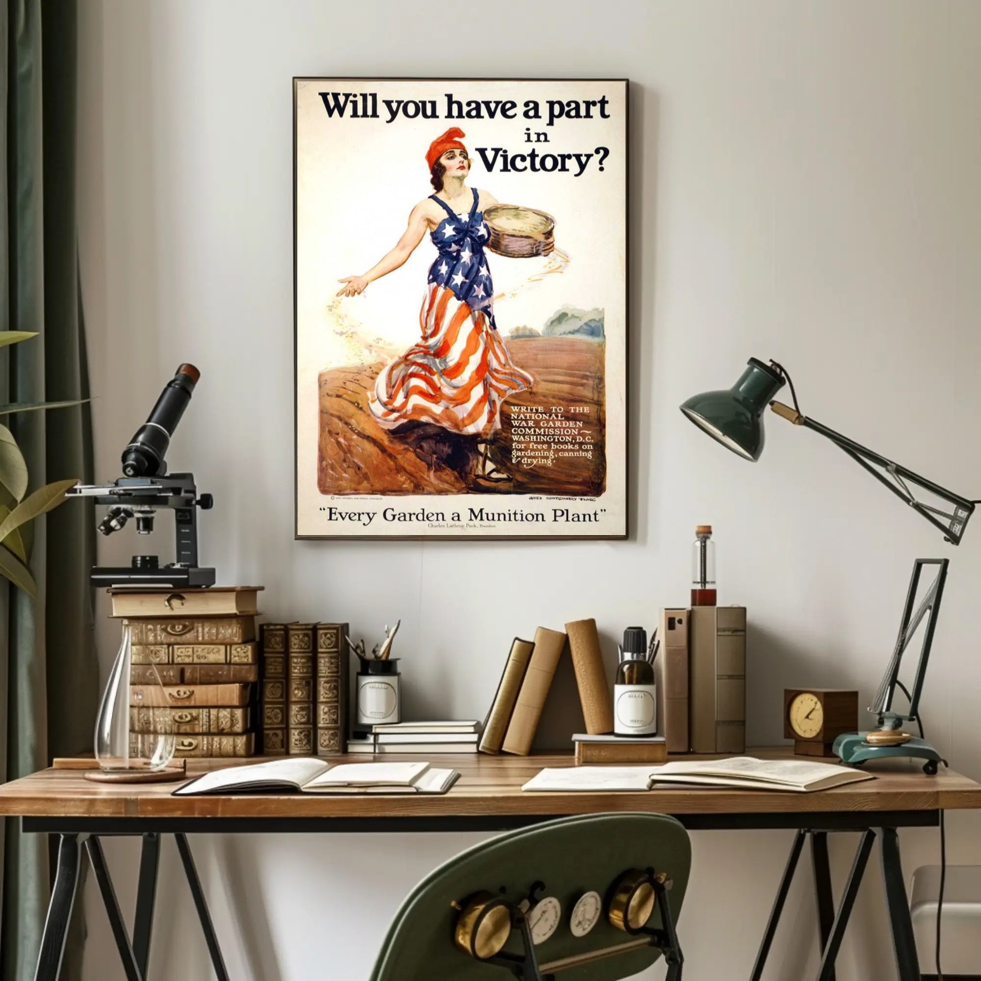 War Garden Poster PosterGoat