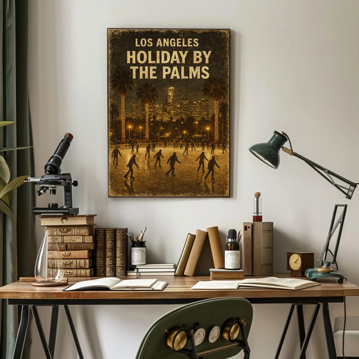 Holiday By The Palms Poster