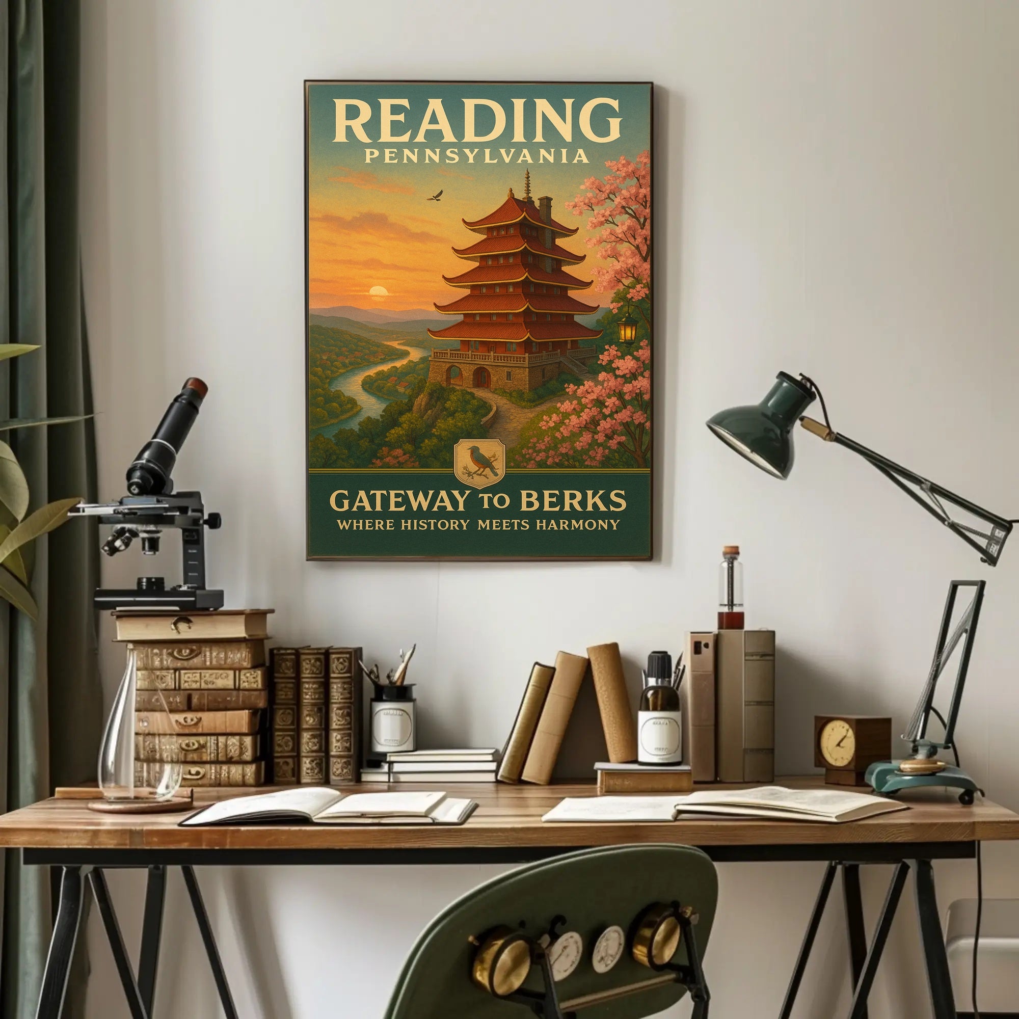 Reading, Pennsylvania: Gateway to Berks Poster