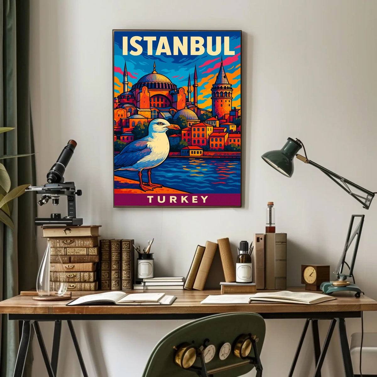 Vibrant Istanbul Poster