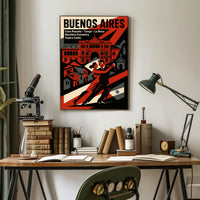 Buenos Aires Highlights Wall Art Print PosterGoat