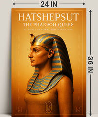 Hatshepsut The Pharaoh Queen Poster PosterGoat