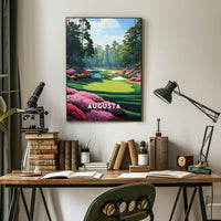 Serene Augusta Golf Course Art - Sports Poster