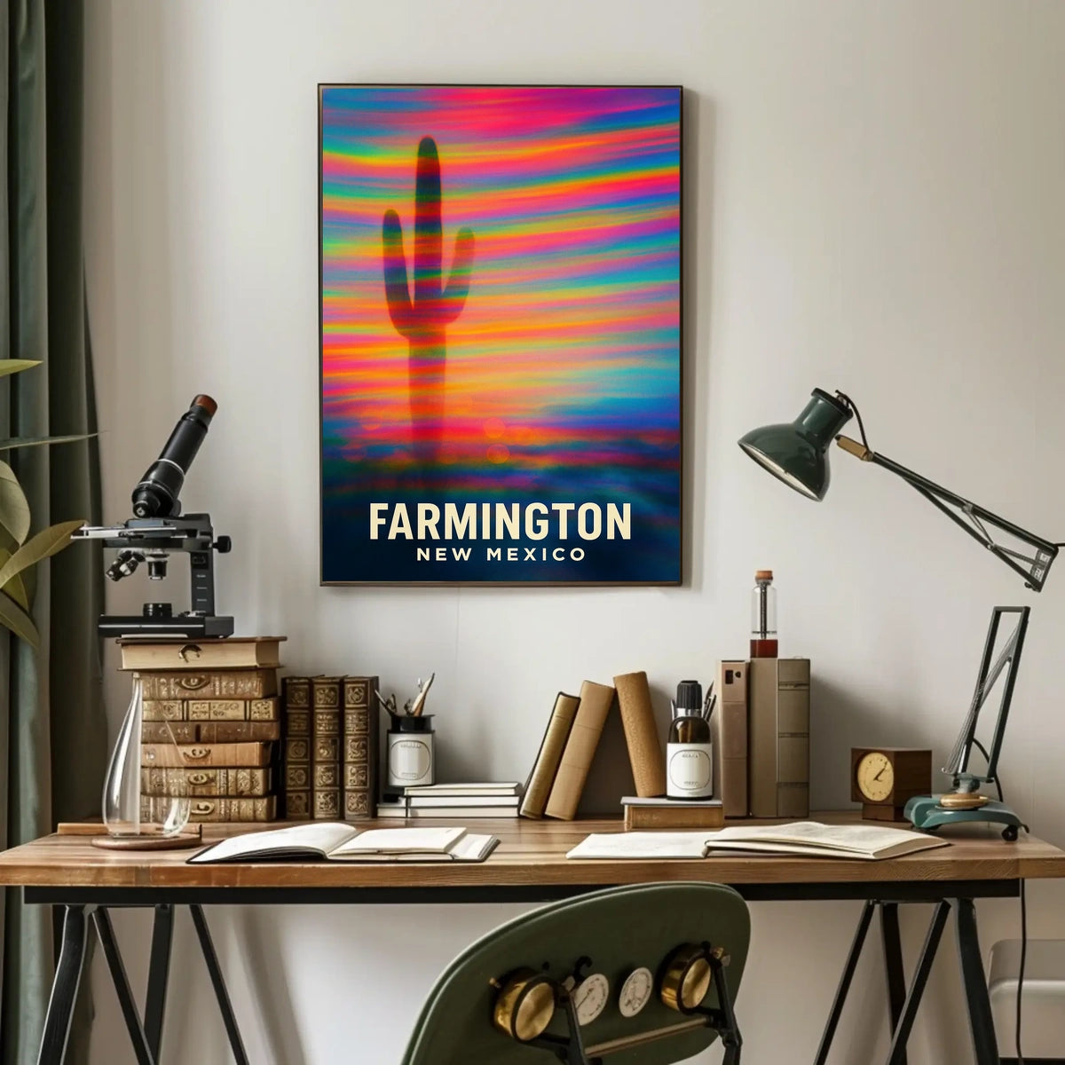 Farmington New Mexico Scenic Wanderlust Photography Poster