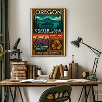 Oregon Culture and Pride Poster