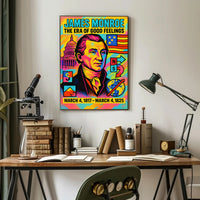 James Monroe The Era of Good Feelings Poster PosterGoat
