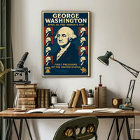 George Washington 1st President Poster PosterGoat