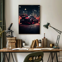 Urban Night Racer Poster PosterGoat