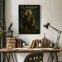 St. Andrew Religious Art Historical or Presidential Poster PosterGoat
