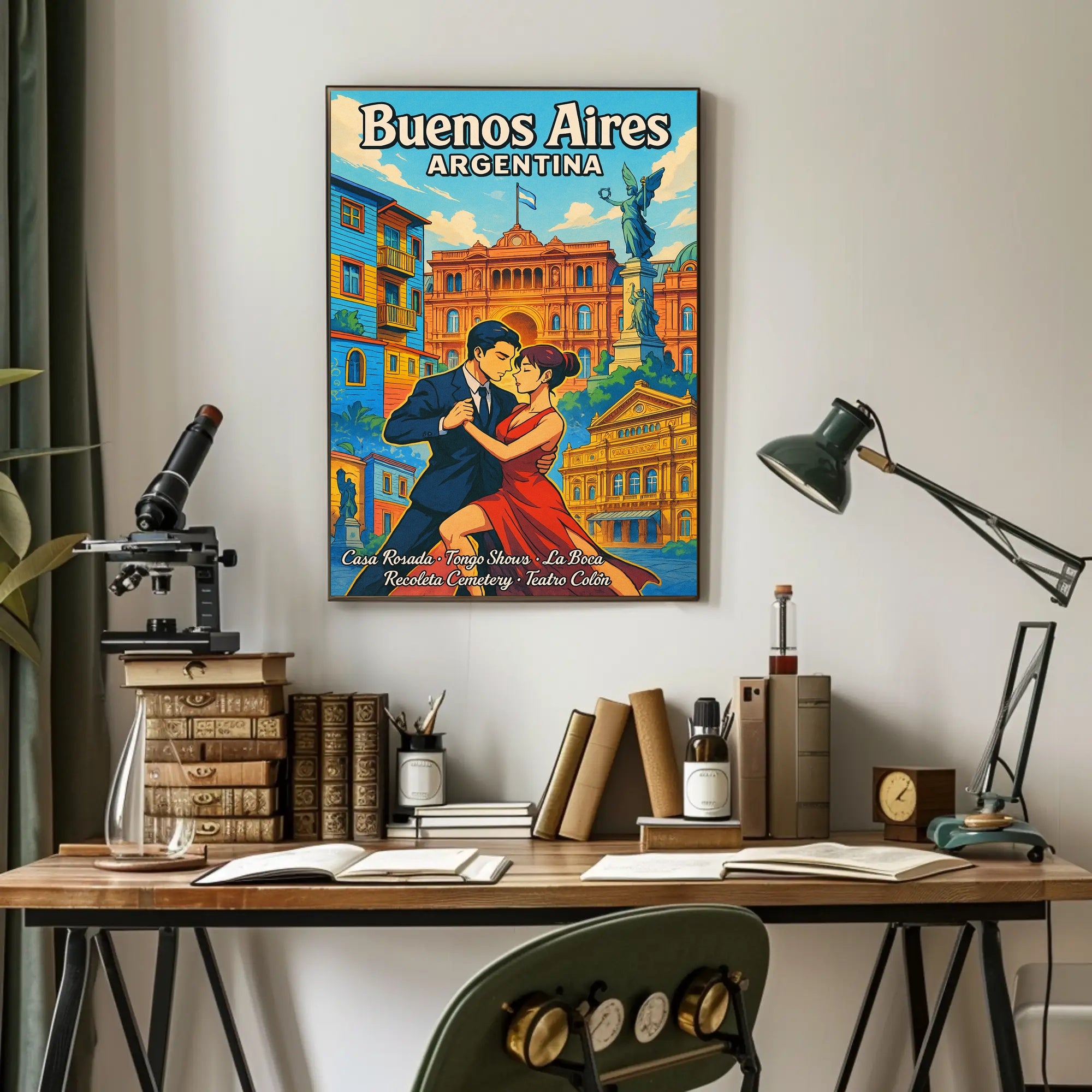 Buenos Aires A Vibrant Cultural Experience Poster