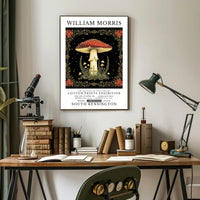 William Morris Cotton Prints Exhibition Poster