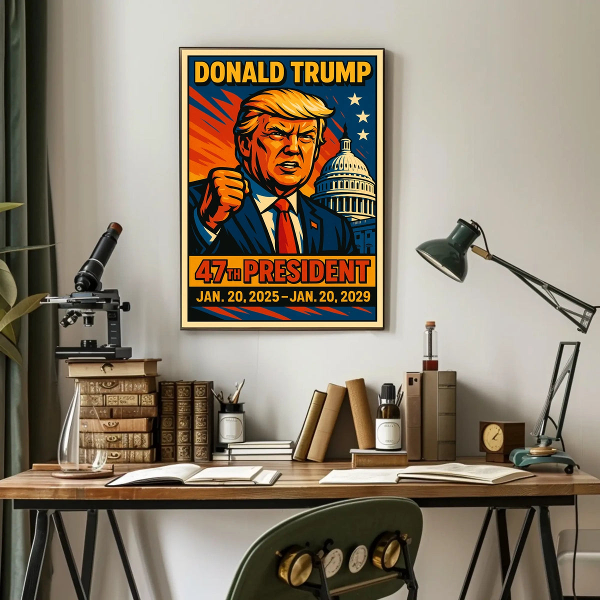 Donald Trump Guardians of Democracy Poster