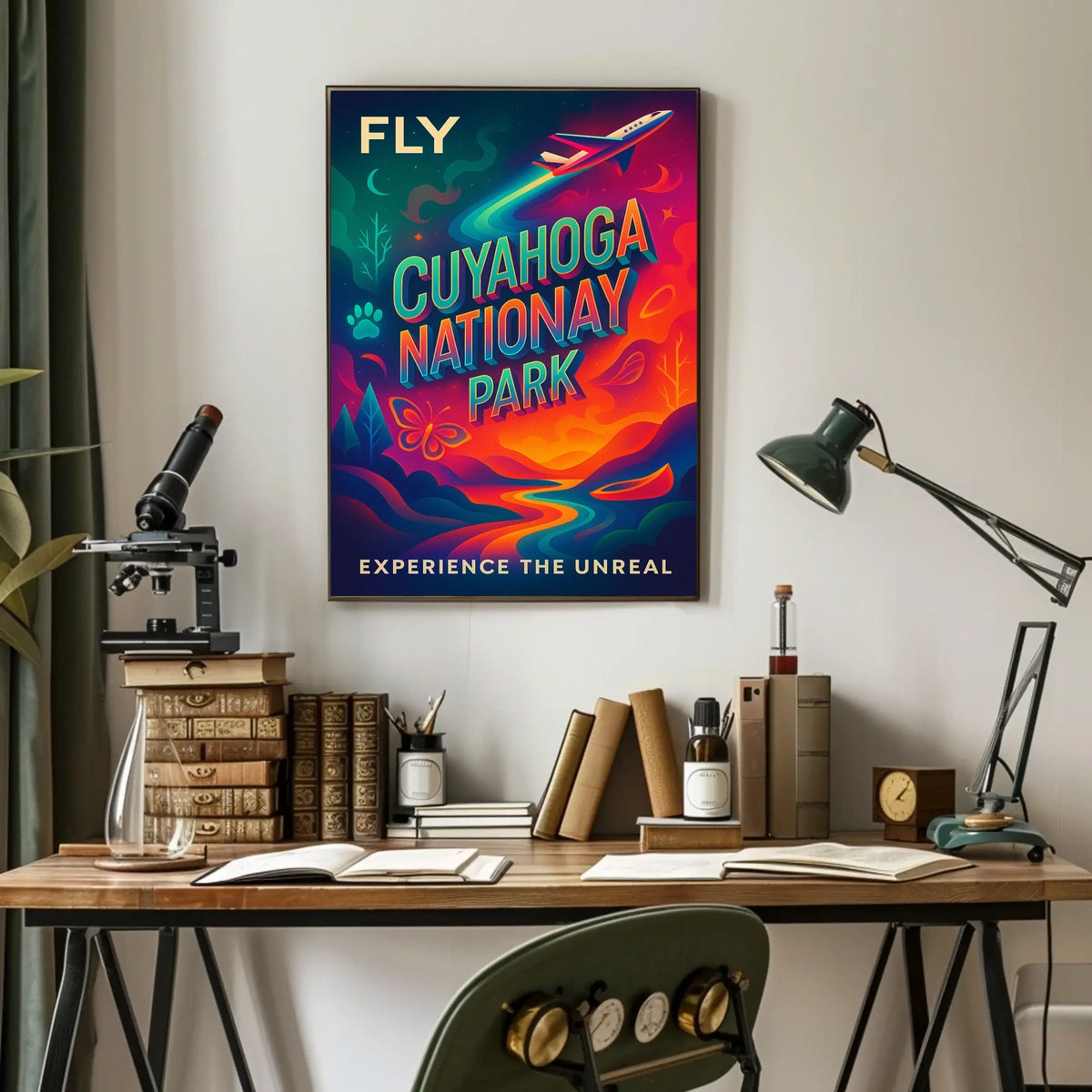 Cuyahoga National Park Adventure Poster
