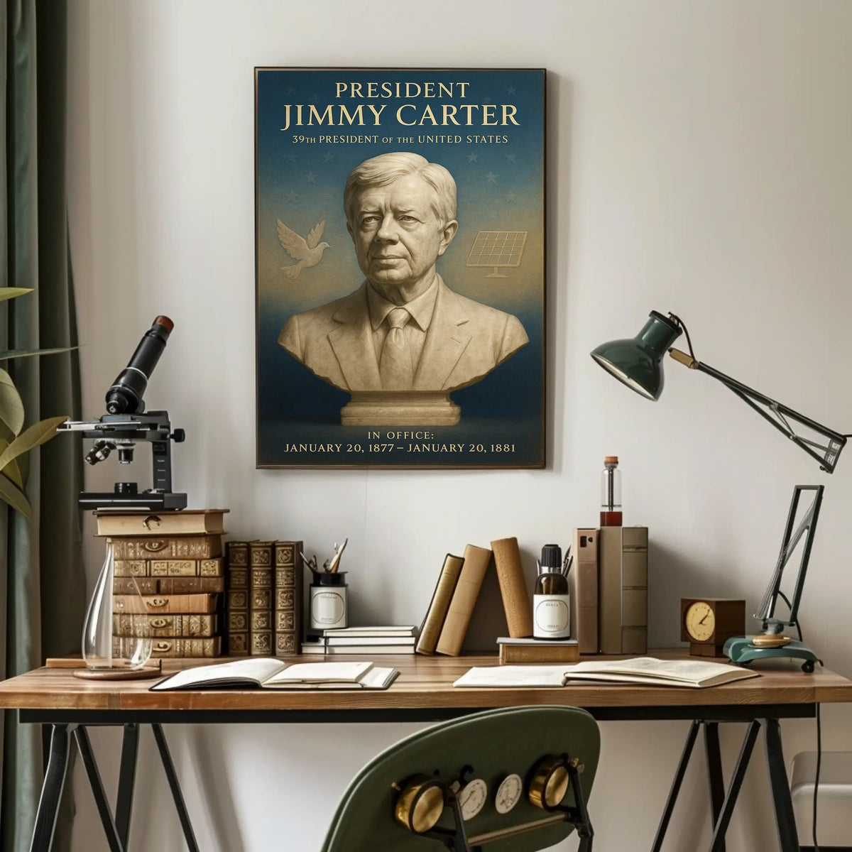 Jimmy Carter 39th President Poster