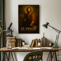 St. Philip A Journey of Faith and Devotion Poster