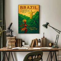 Brazil A Symphony Of Nature, Culture, Poster