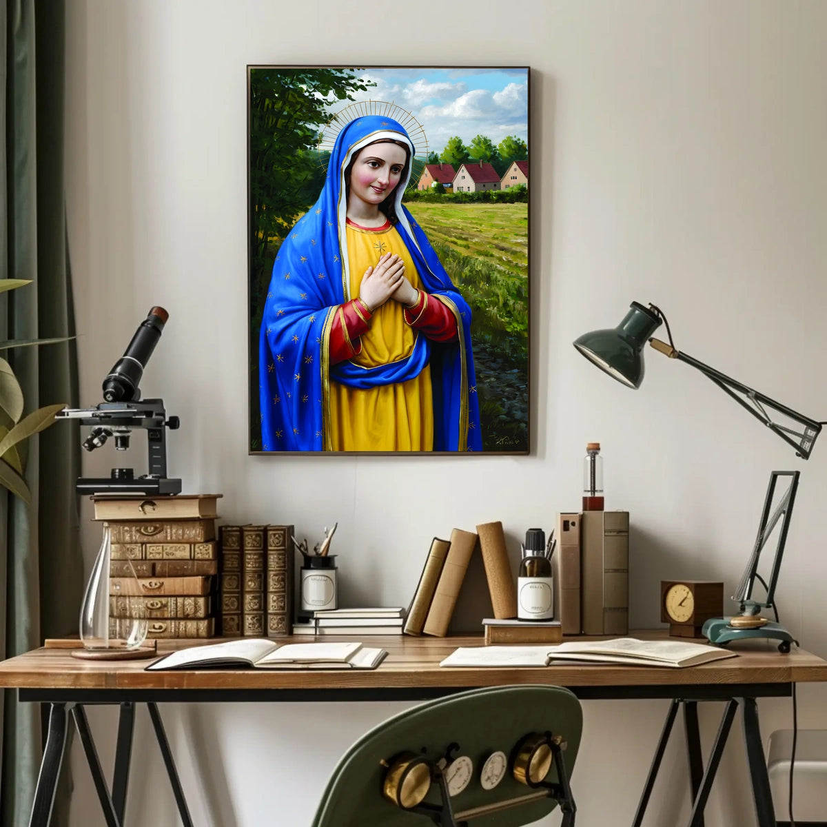 Serene Reverence Poster