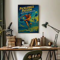 Pickleball Passion Poster