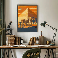 Ancient Oasis Poster