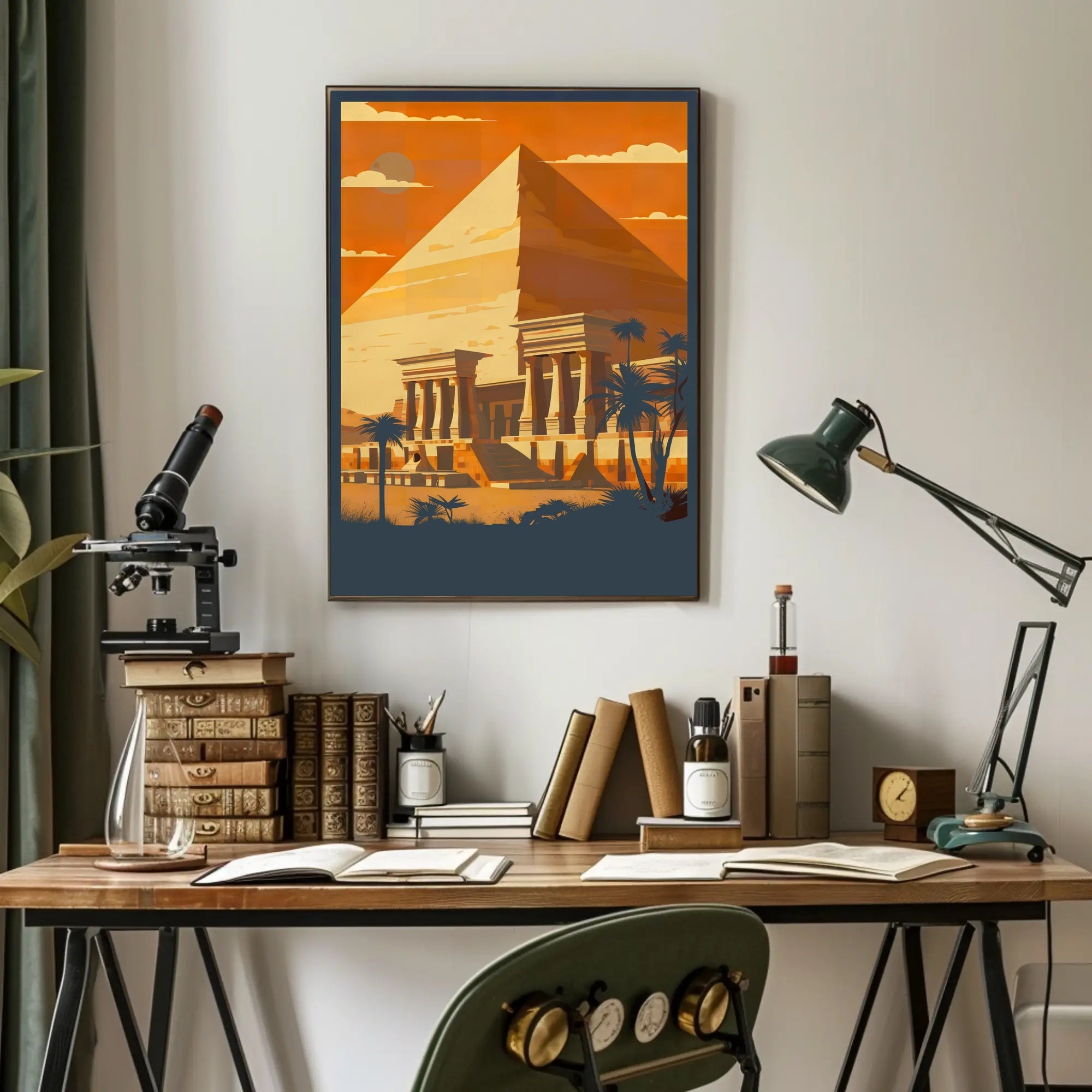 Ancient Oasis Poster