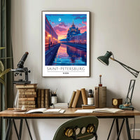 Saint Petersburg Cathedral Poster