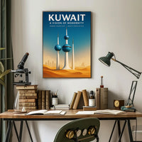 Kuwait - A Vision of Modernity Poster PosterGoat