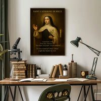 Saint Catherine de Ricci Religious Heritage Poster