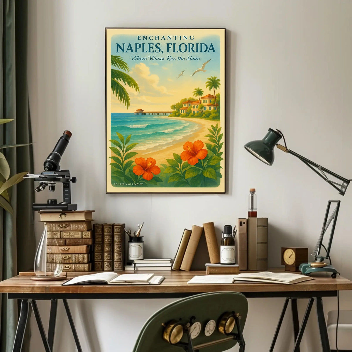 Enchanting Naples, Florida Poster