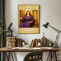Saint Lydia Purpuraria Poster PosterGoat