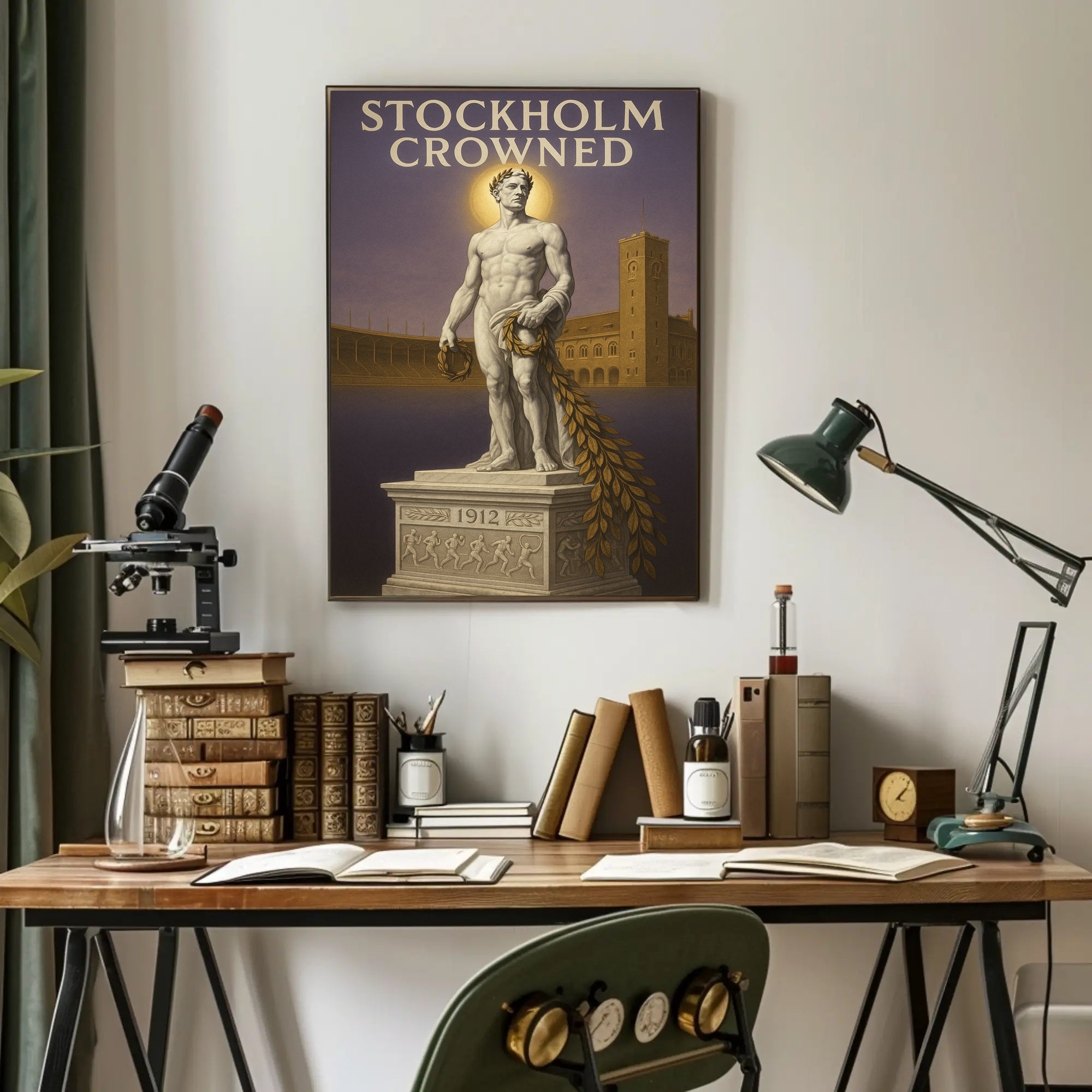 Stockholm Crowned Poster