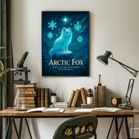 Arctic Fox Spirit of the Northern Wilderness Poster