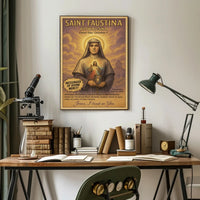 Saint Faustina Kowalska Poster PosterGoat