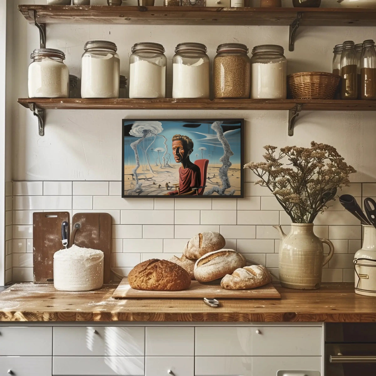 Surreal Desert Visions Surreal Poster