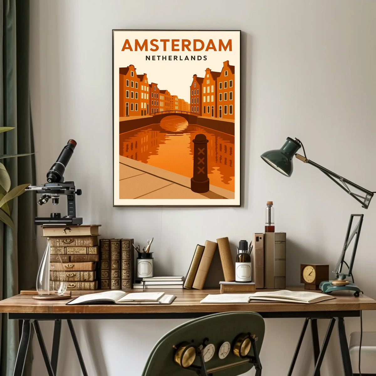 Amsterdam Netherlands Poster