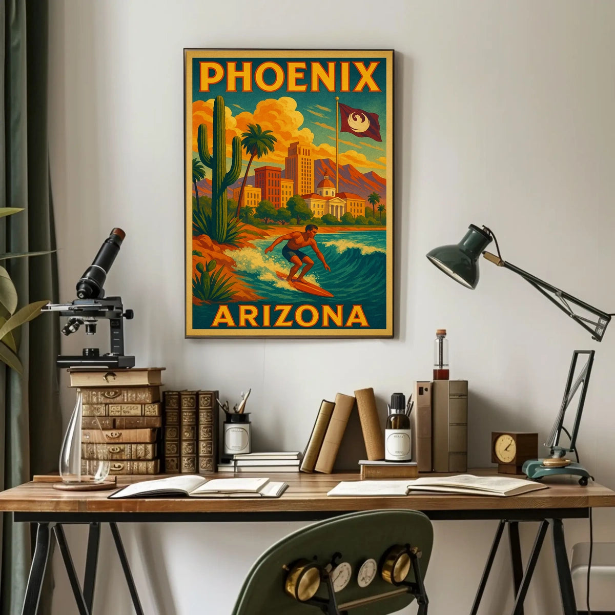 Phoenix, Arizona Adventure Poster