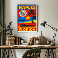 Welcome to Naples, Florida Poster PosterGoat
