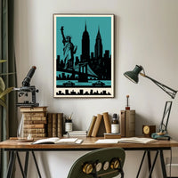 Iconic New York City Poster